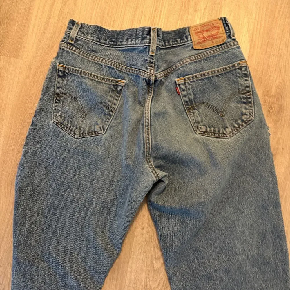 levis 36x32 Cotton 2007 vintage relaxed 550 jeans mens size 36